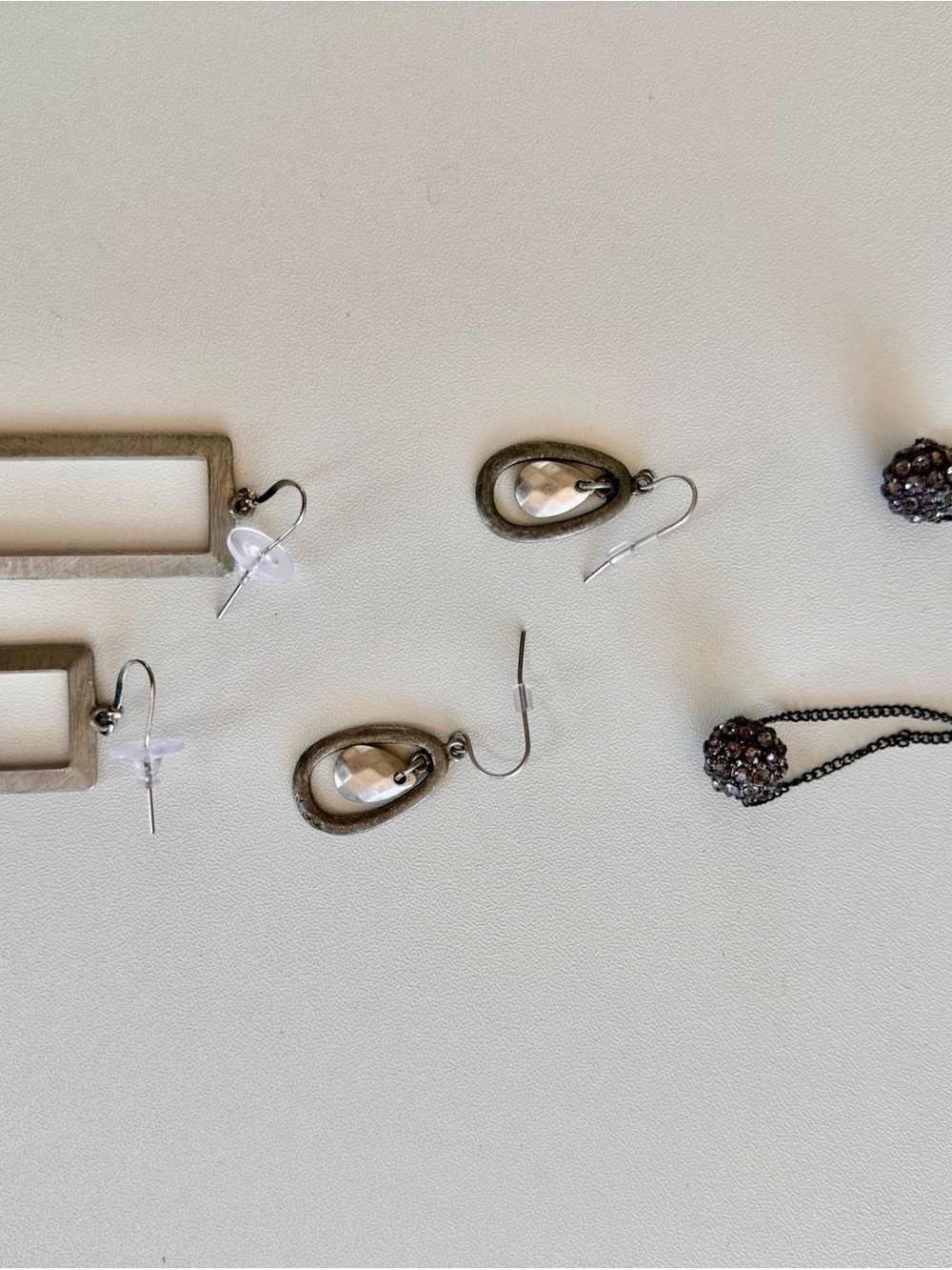 Silver-Tone Dangle Earrings - Women Jewelry - Picture 4 of 14